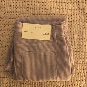 Frame Wide Cords- Lilac